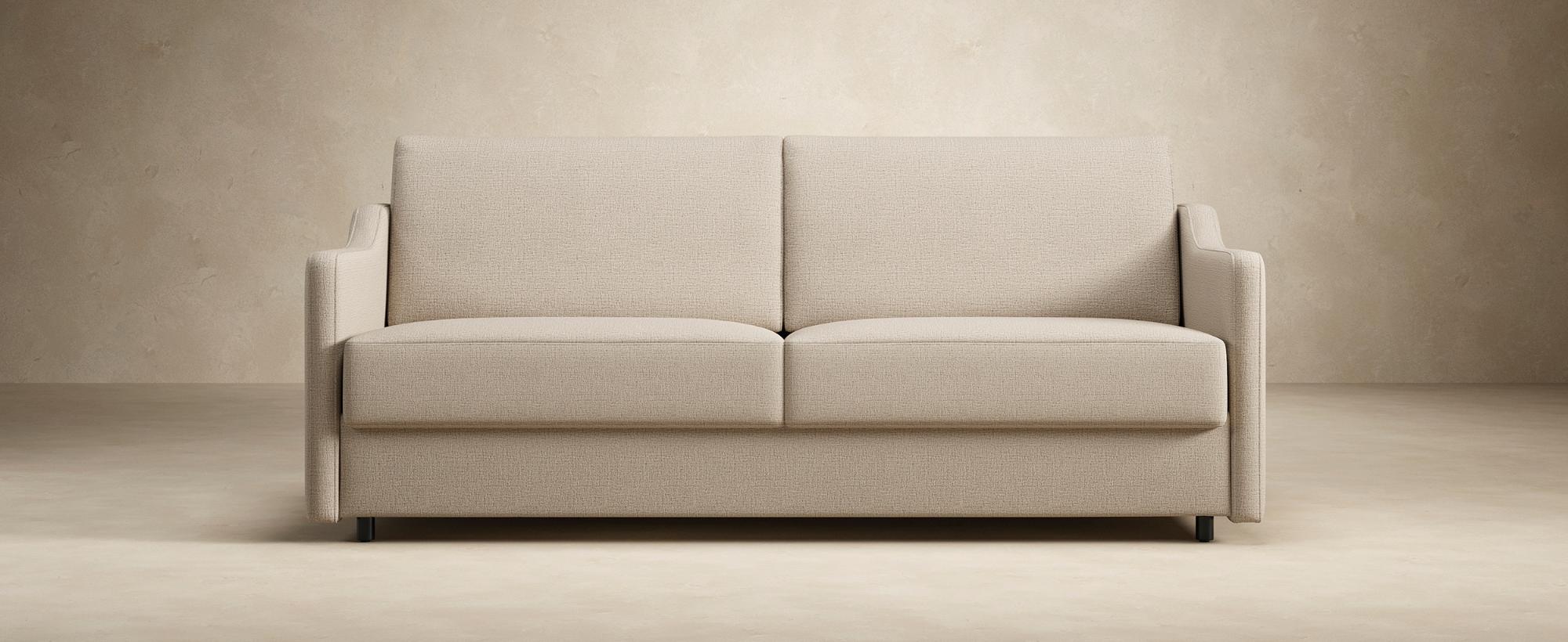 Innovation Living Carnell Sofa Bed With Slope Arms - 586 Phobos Latte