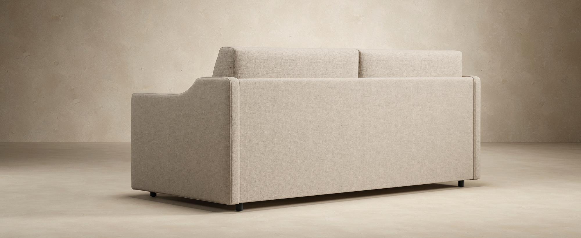 Innovation Living Carnell Sofa Bed With Slope Arms - 586 Phobos Latte
