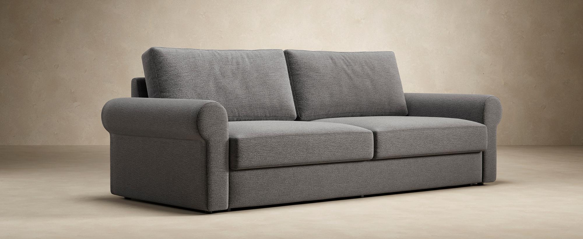 Innovation Living Vilander Sofa Bed With Roll Arms - 281 Avella Pine Green