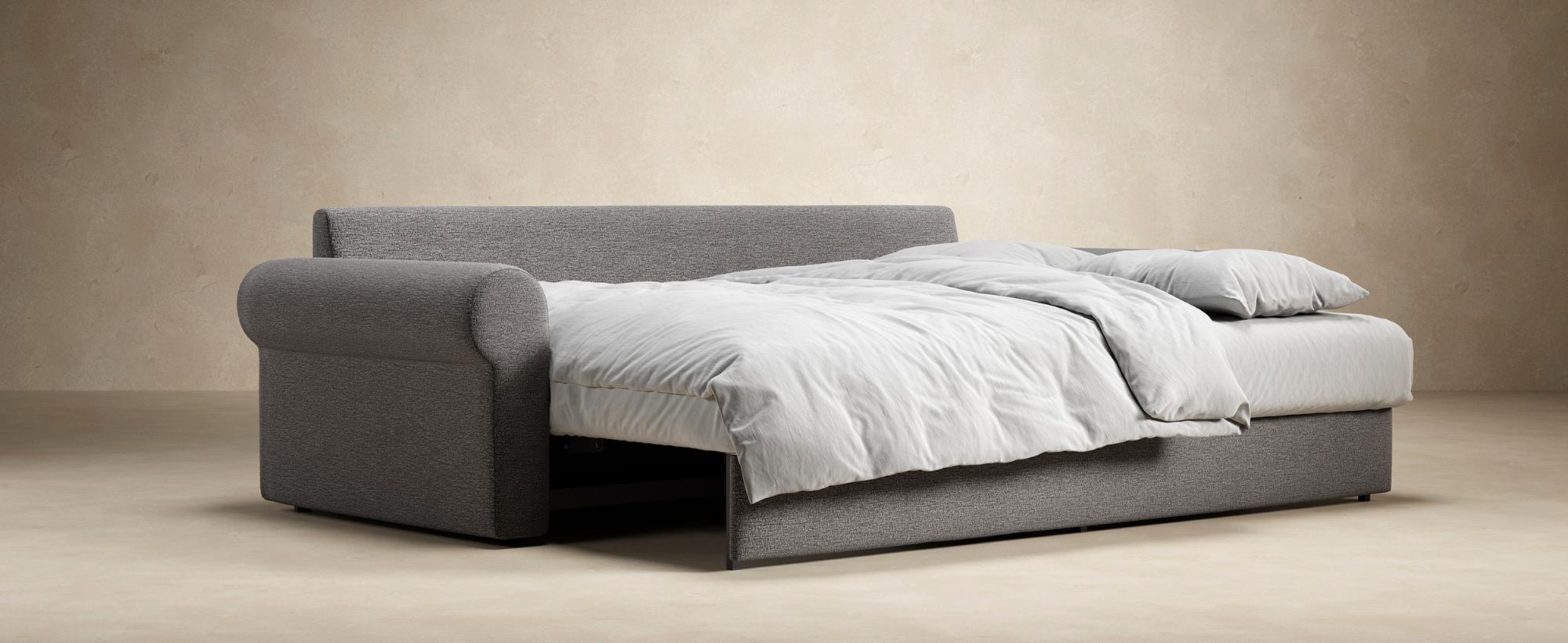 Innovation Living Vilander Sofa Bed With Roll Arms - 281 Avella Pine Green