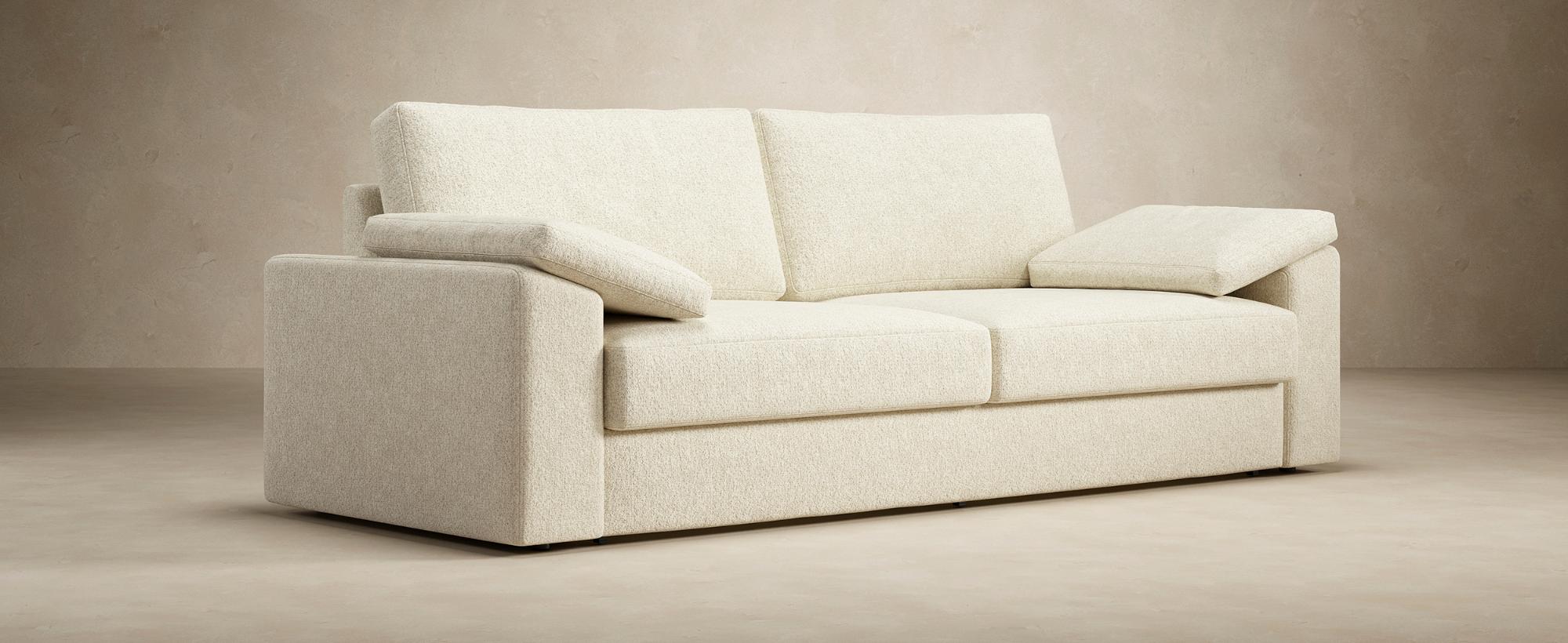 Innovation Living Vilander Sofa Bed With Cushion Arms - 587 Phobos Mocha