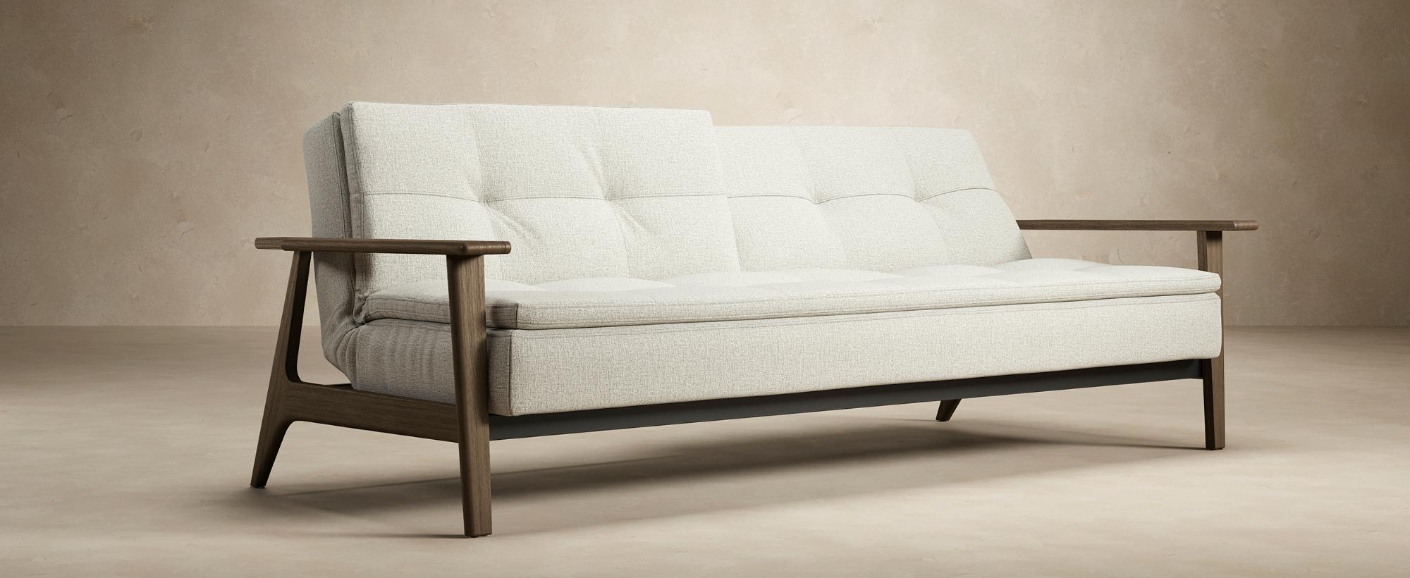 Innovation Living Dublexo Frej Sofa Bed Smoked Oak - 585 Argus Brown