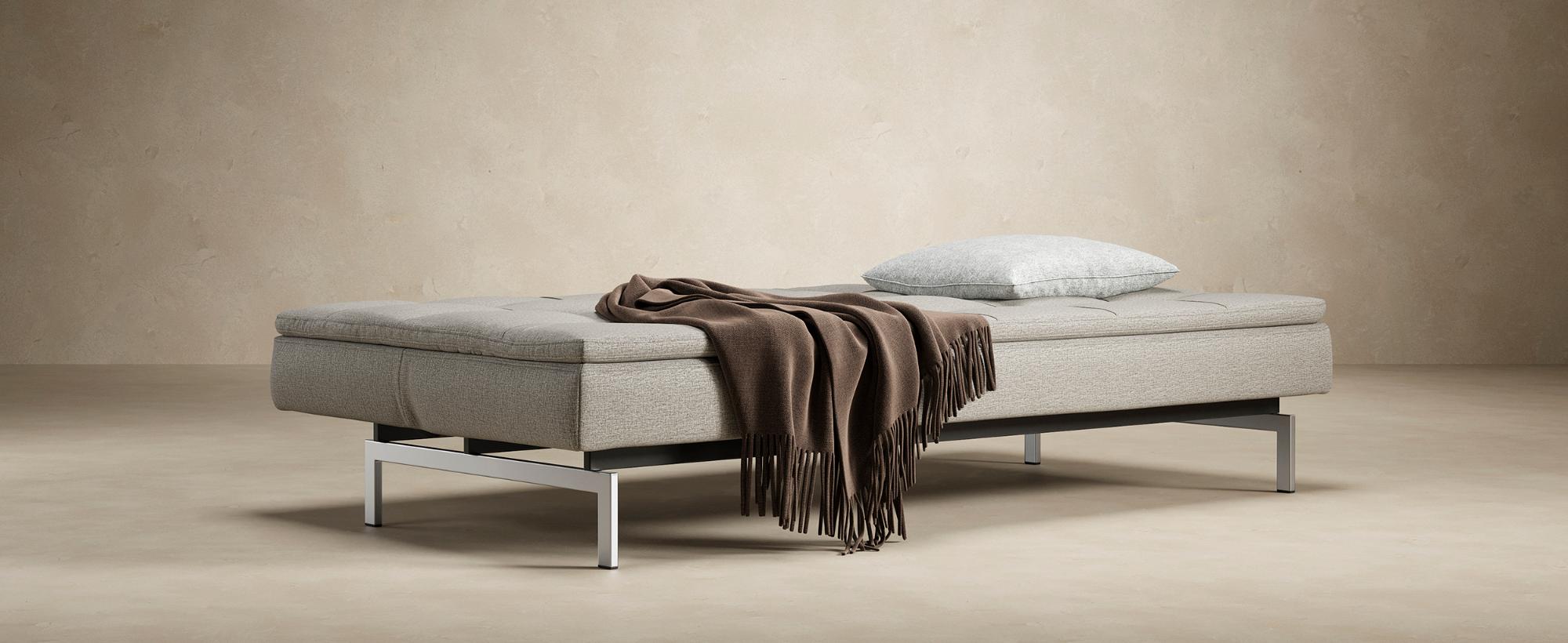 Innovation Living Dublexo Stainless Steel Sofa Bed - 585 Argus Brown