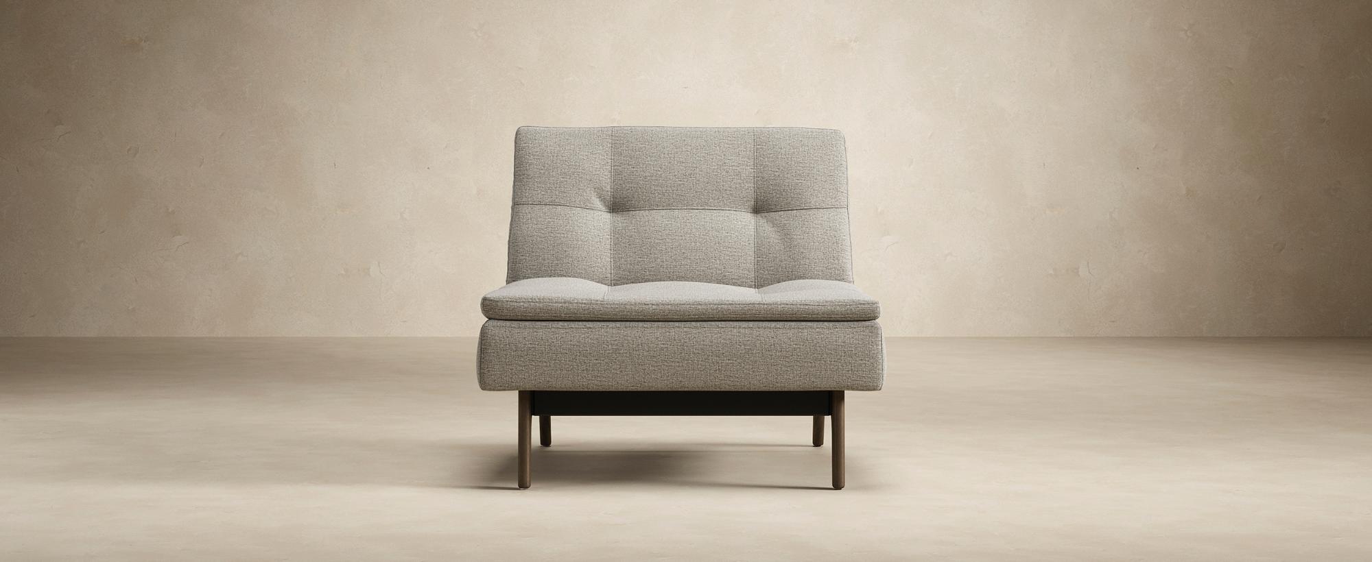 Innovation Living Dublexo Frej Chair Smoked Oak - 531 Bouclé Off White