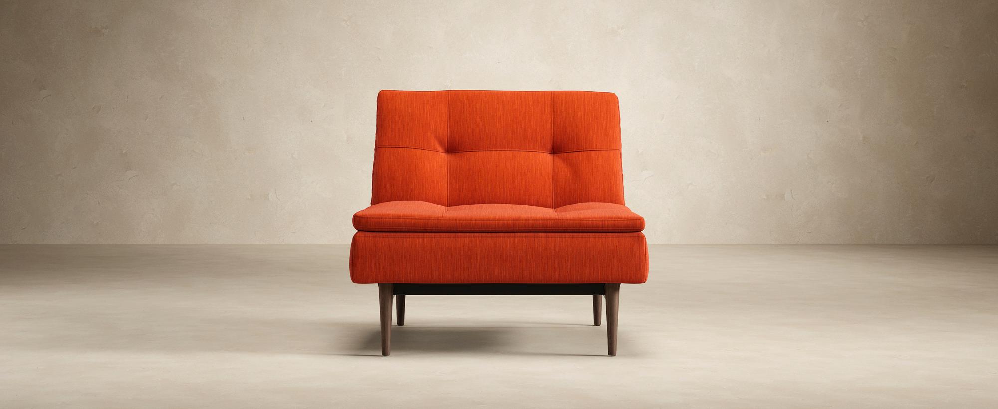 Innovation Living Dublexo Styletto Chair Dark Wood - 506 Elegance Paprika