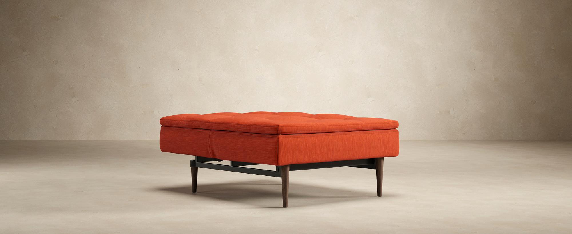 Innovation Living Dublexo Styletto Chair Dark Wood - 506 Elegance Paprika
