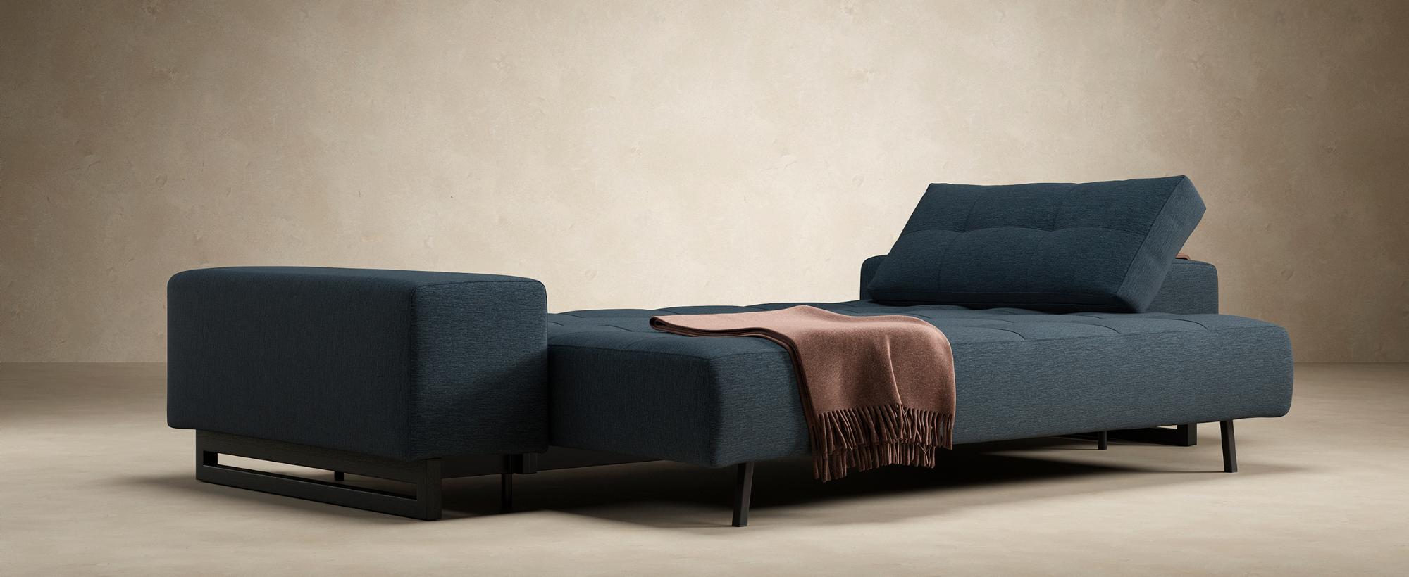 Innovation Living Grand D.E.L Sofa Bed - 317 Cordufine Rust
