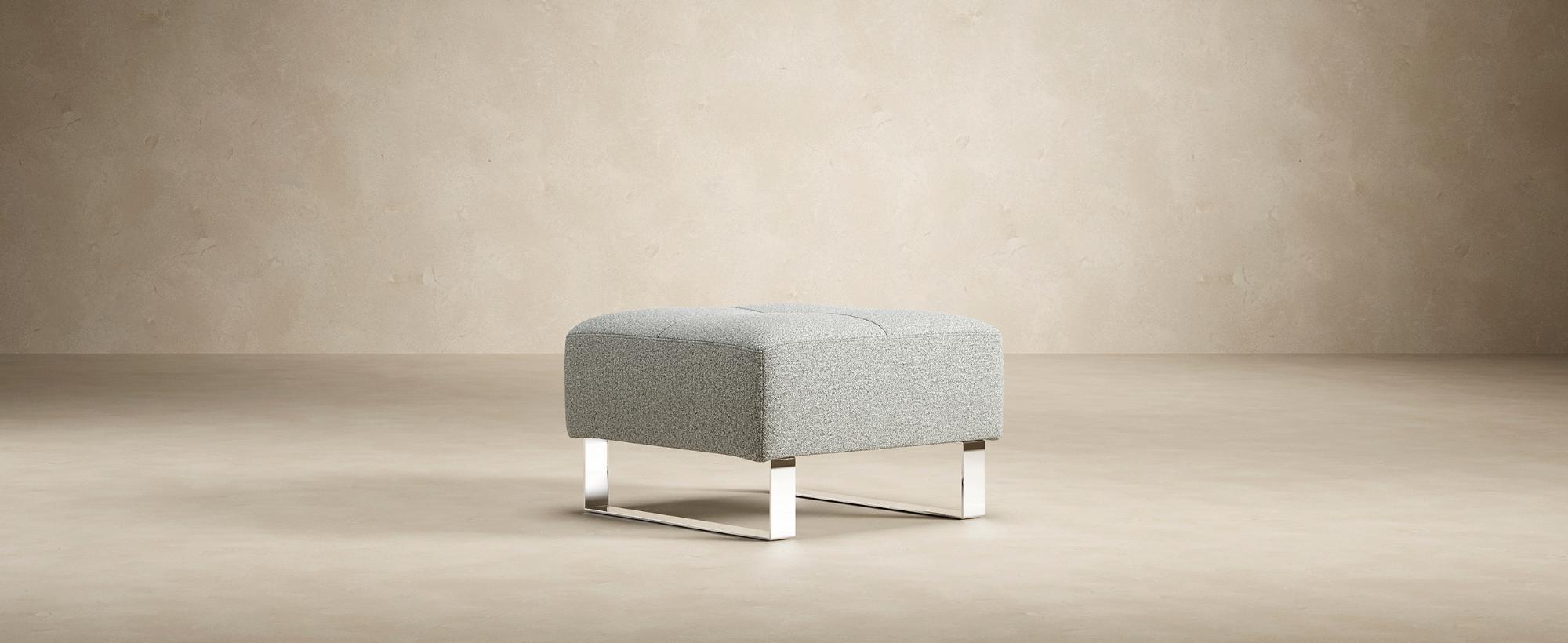 Innovation Living Supremax/Cassius D.E.L. ottoman - 554 Soft Mustard Flower