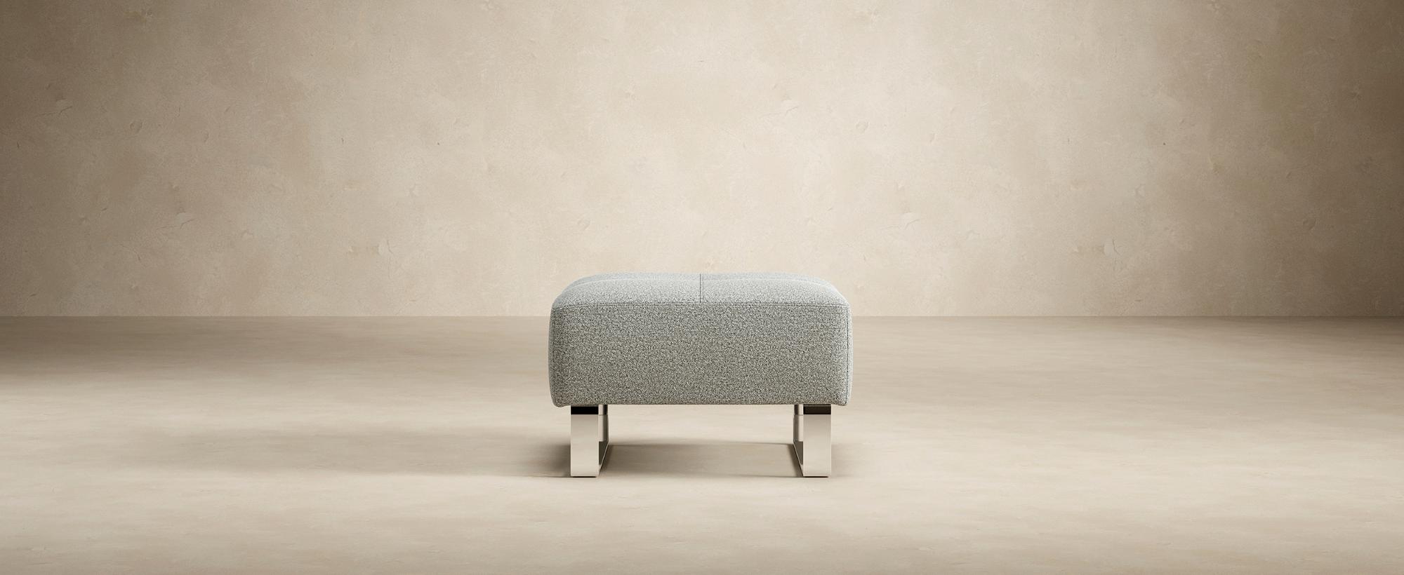 Innovation Living Supremax/Cassius D.E.L. ottoman - 580 Argus Navy Blue