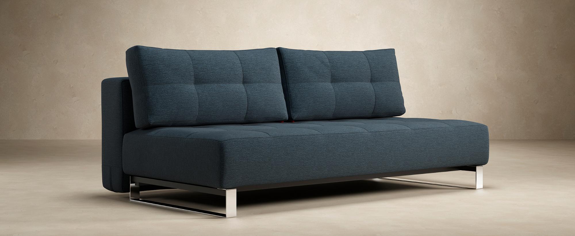 Innovation Living Supremax D.E.L. Sofa Bed - 587 Phobos Mocha