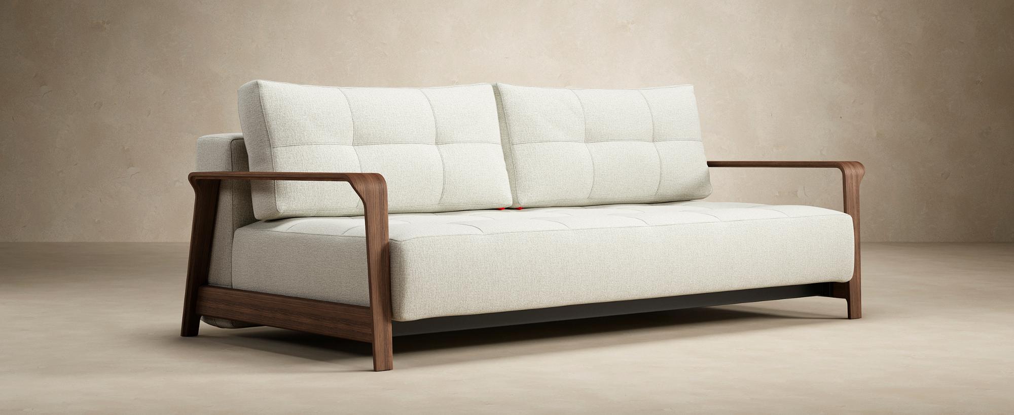 Innovation Living Ran D.E.L Sofa Bed - 578 Kenya Taupe