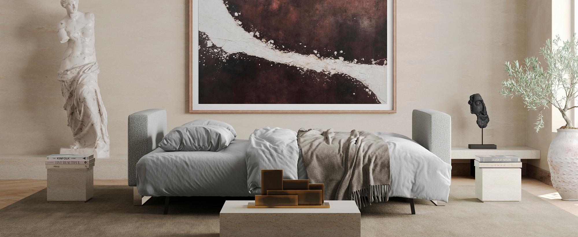 Innovation Living Cassius D.E.L. Sofa Bed - 595 Corduroy Burnt Orange