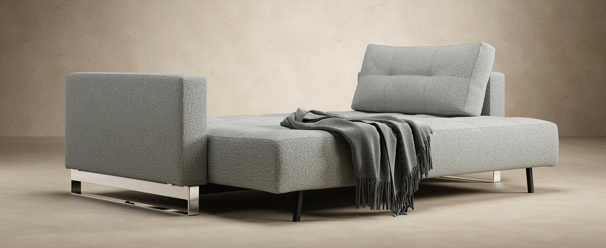 Innovation Living Cassius D.E.L. Sofa Bed - 595 Corduroy Burnt Orange