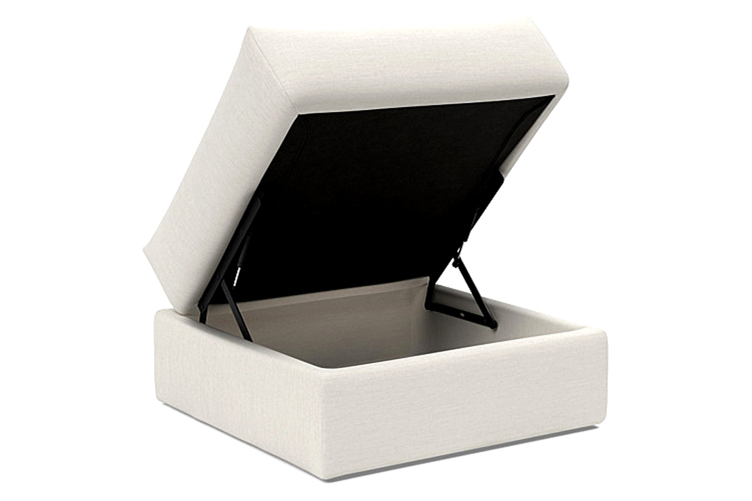 Innovation Living Cornila Ottoman - 574 Vivus Dusty Off White