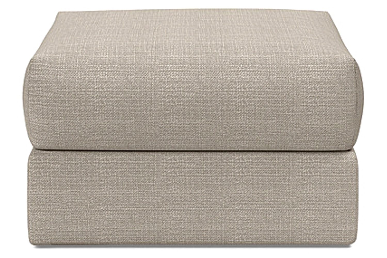 Innovation Living Cornila Ottoman - 579 Kenya Gravel