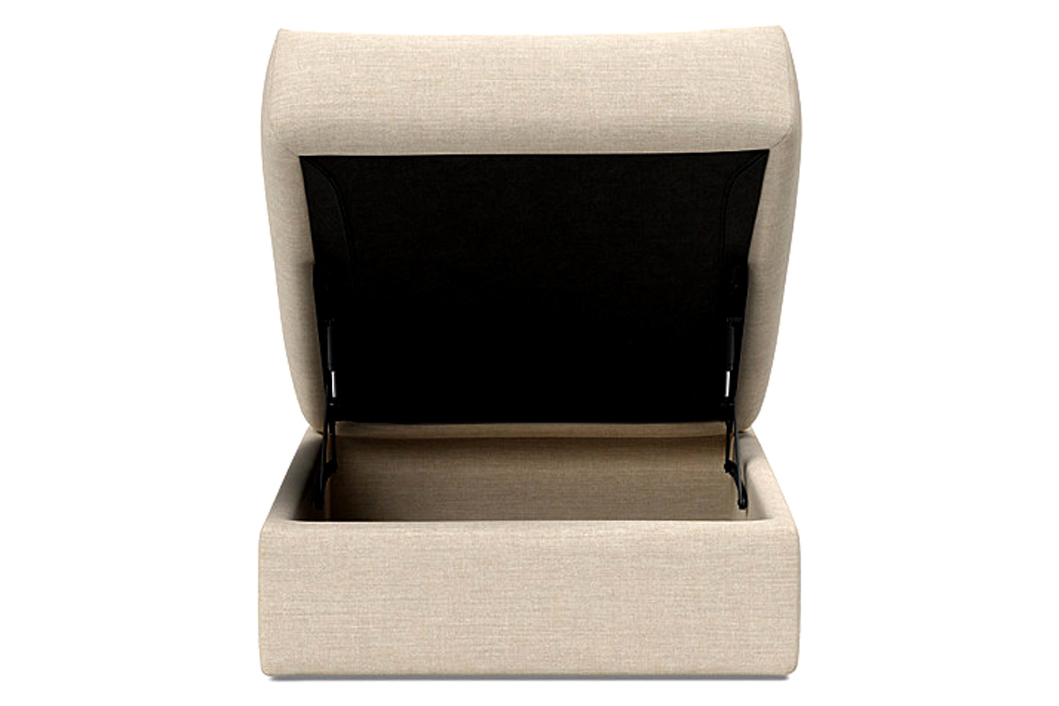 Innovation Living Cornila Ottoman - 586 Phobos Latte