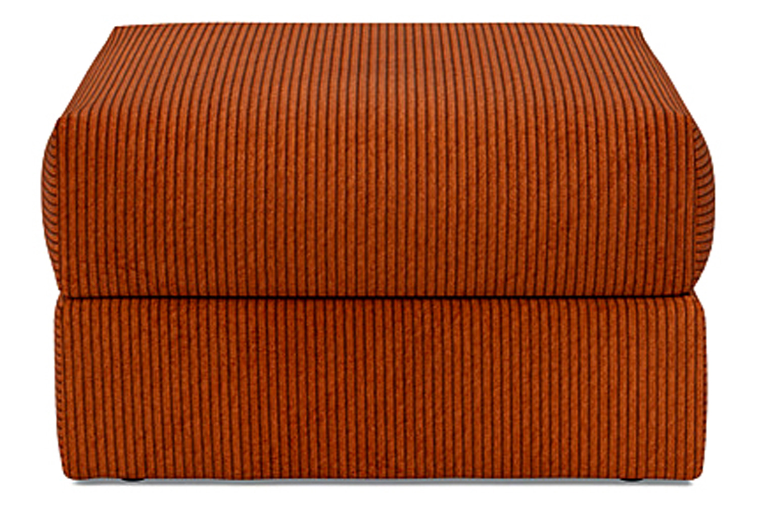 Innovation Living Cornila Ottoman - 595 Corduroy Burnt Orange