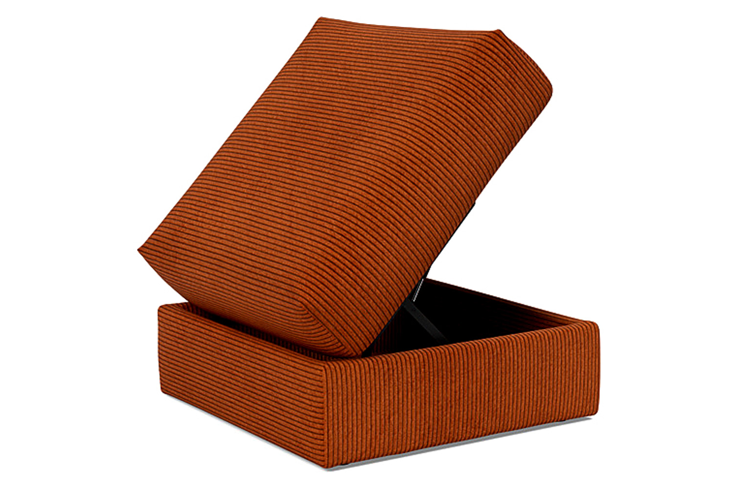 Innovation Living Cornila Ottoman - 595 Corduroy Burnt Orange