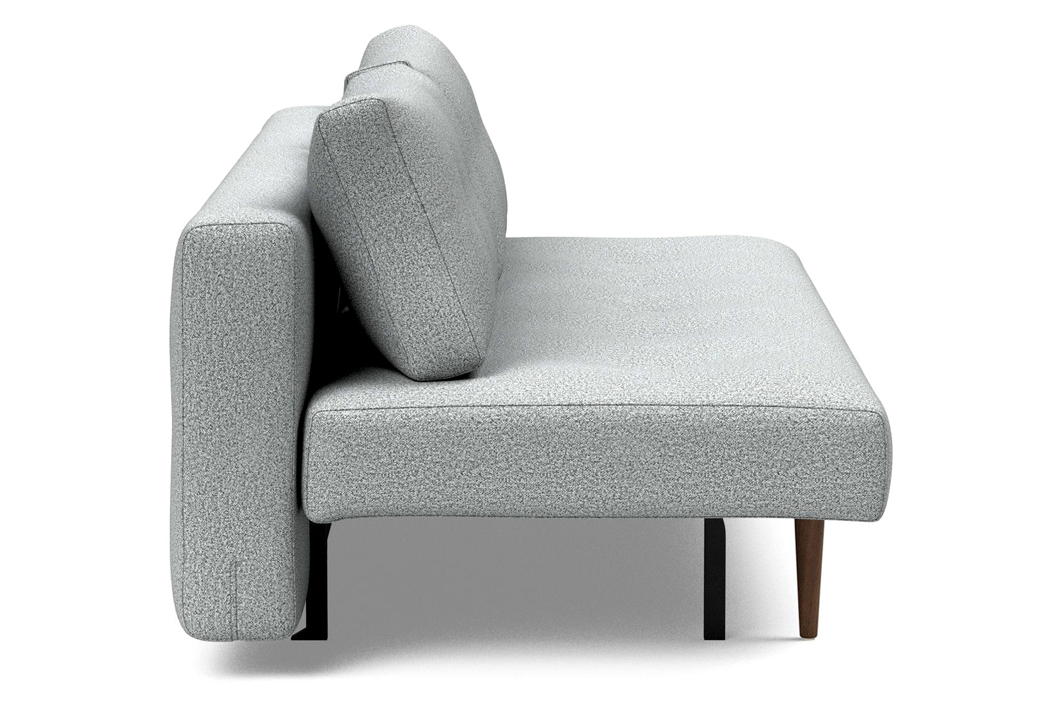 Innovation Living Recast Plus Sofa Bed Dark Styletto - 538 Melange Light Gray