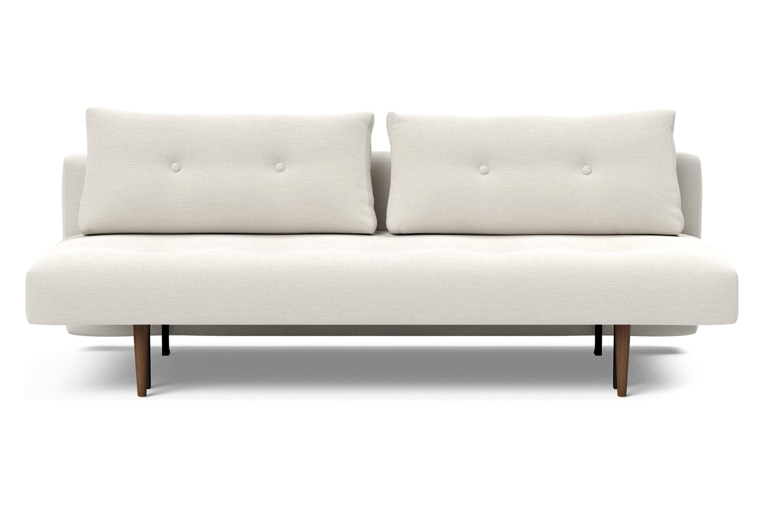Innovation Living Recast Plus Sofa Bed Dark Styletto - 574 Vivus Dusty Off White