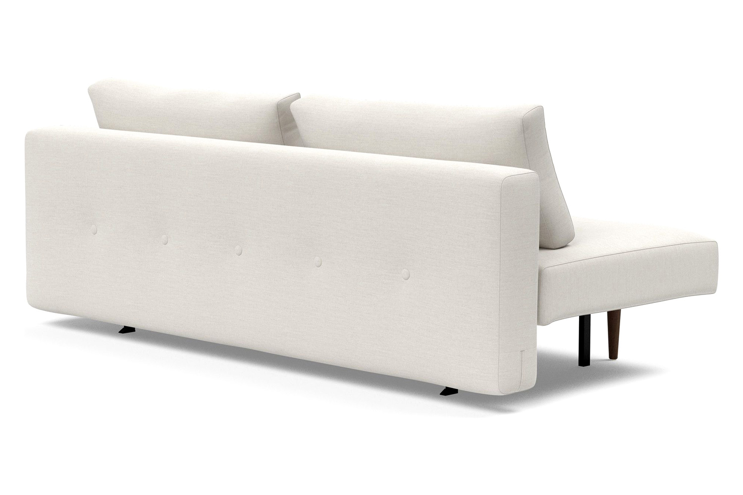 Innovation Living Recast Plus Sofa Bed Dark Styletto - 574 Vivus Dusty Off White