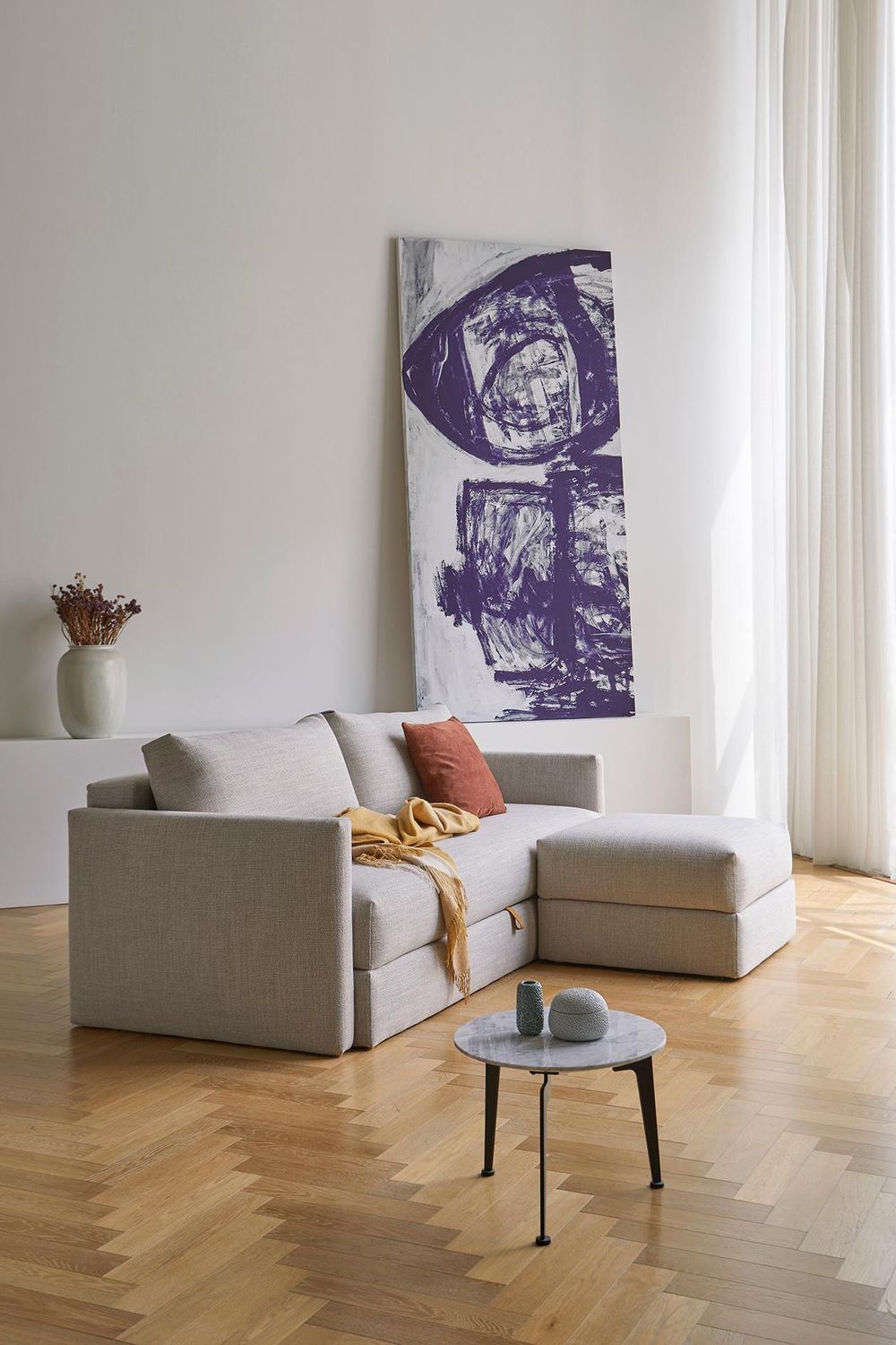 Innovation Living Tripi Sofa Bed - 558 Soft Indigo