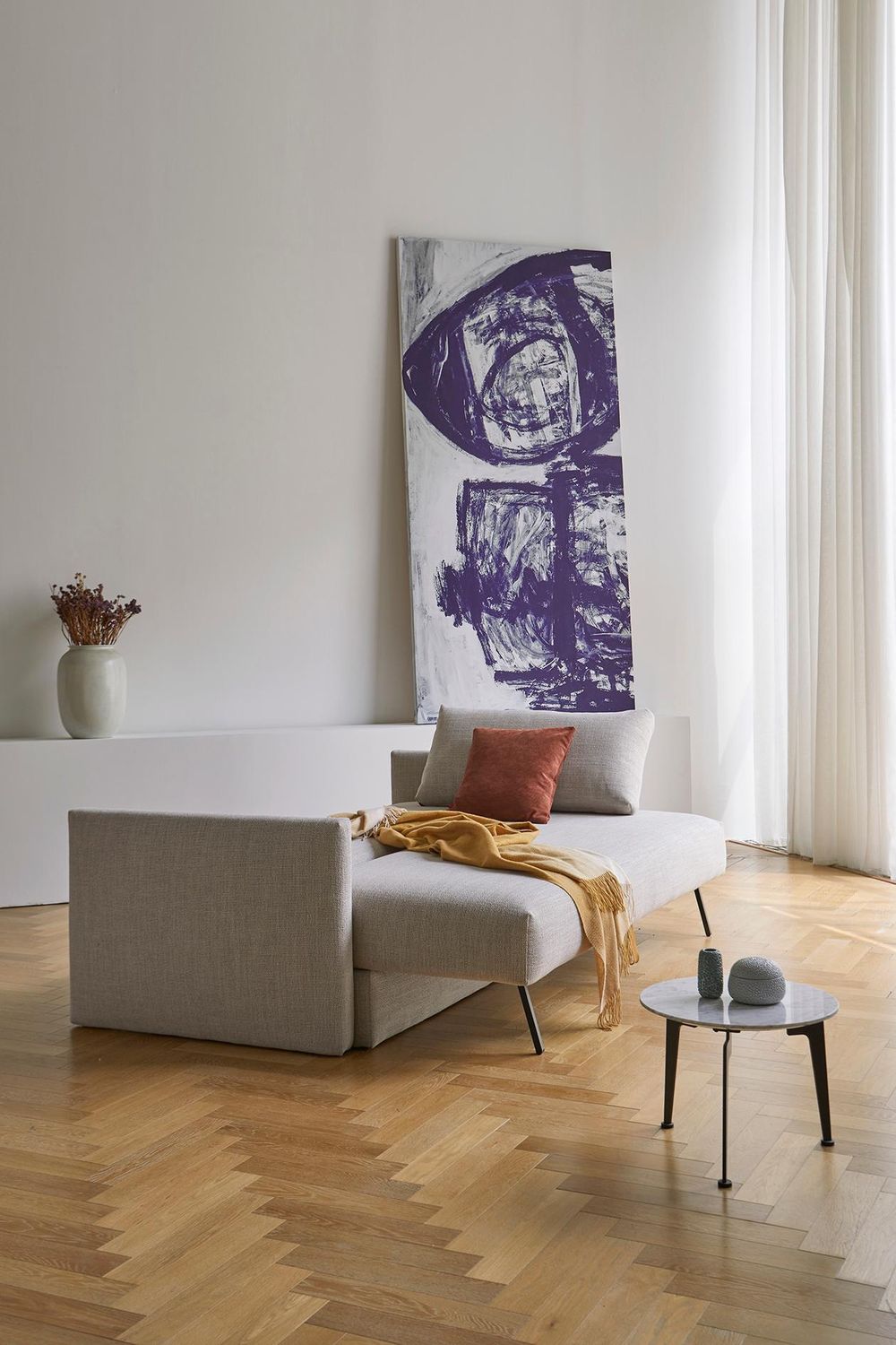 Innovation Living Tripi Sofa Bed - 558 Soft Indigo
