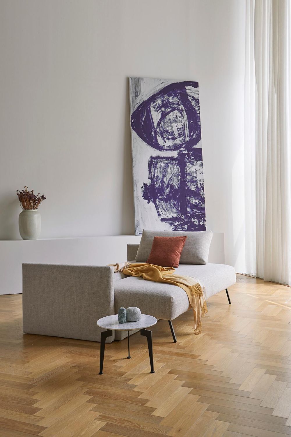 Innovation Living Tripi Sofa Bed - 558 Soft Indigo