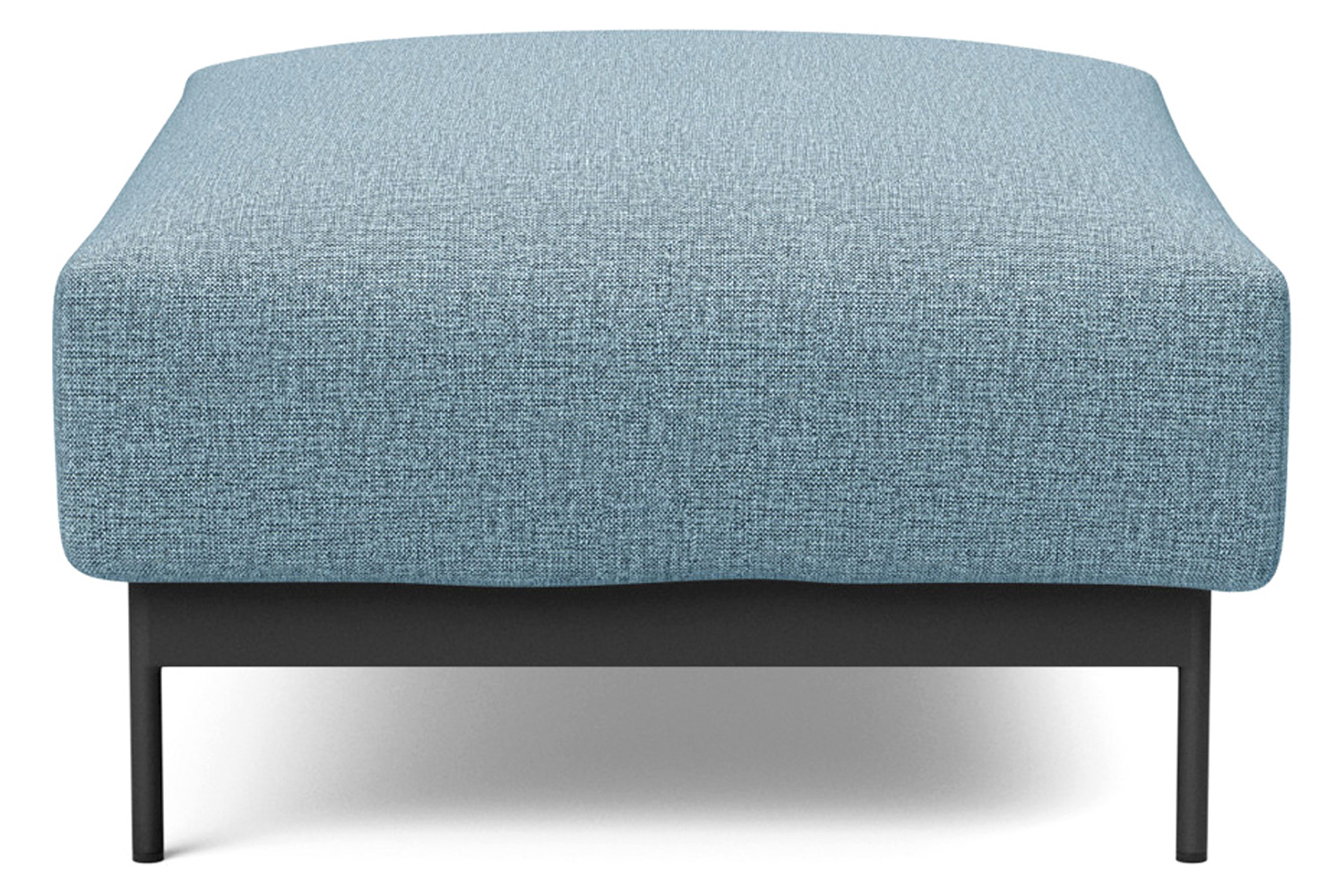 Innovation Living Malloy Ottoman - 525 Mixed Dance Light Blue