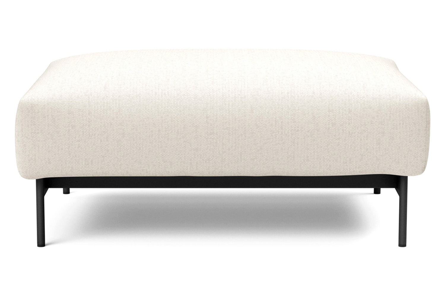 Innovation Living Malloy Ottoman - 531 Bouclé Off White