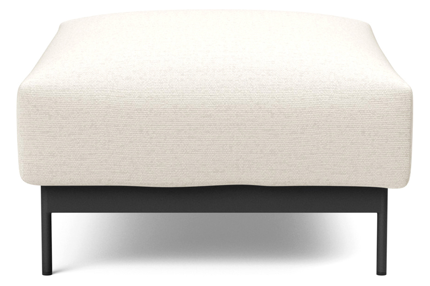 Innovation Living Malloy Ottoman - 531 Bouclé Off White