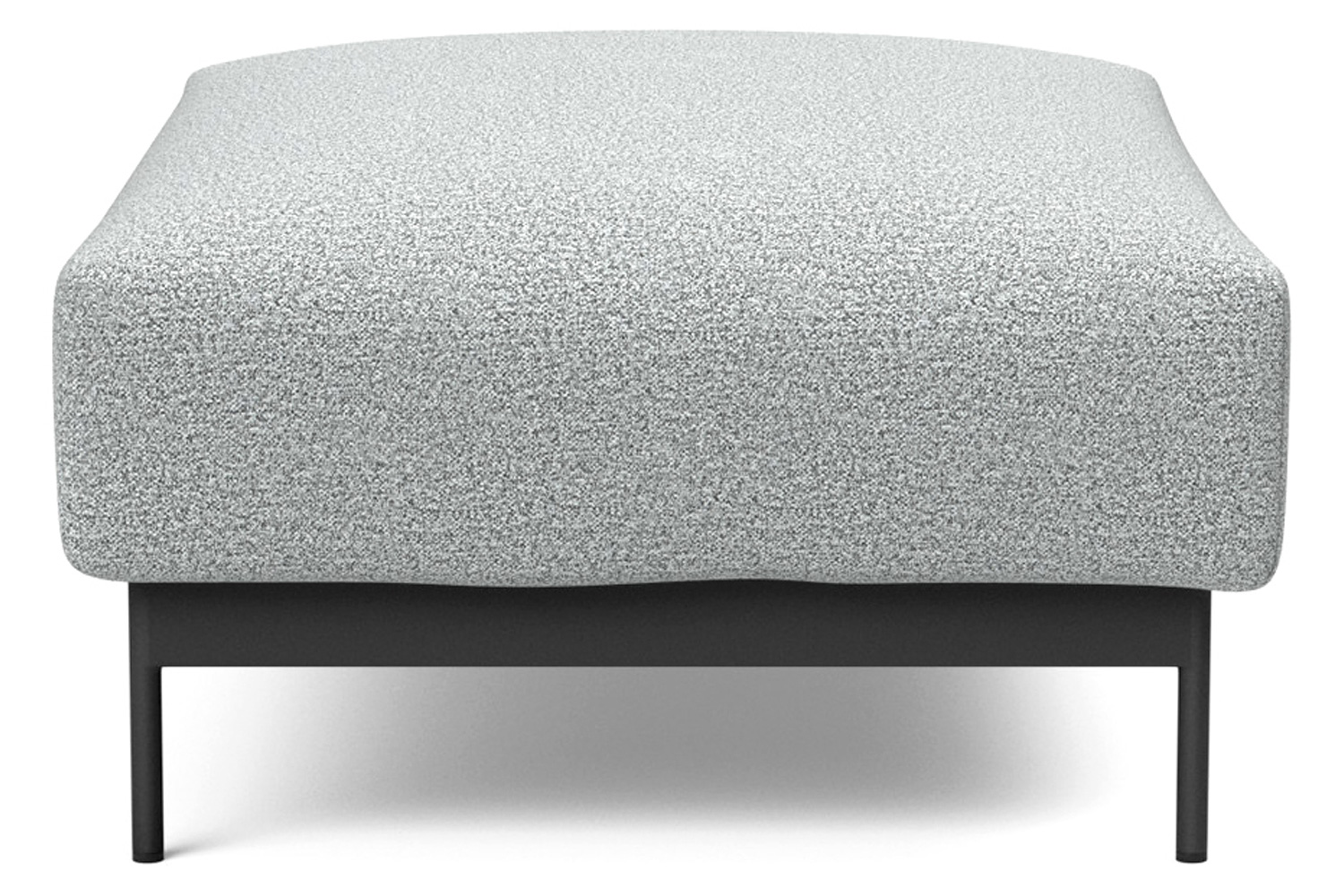 Innovation Living Malloy Ottoman - 538 Melange Light Gray