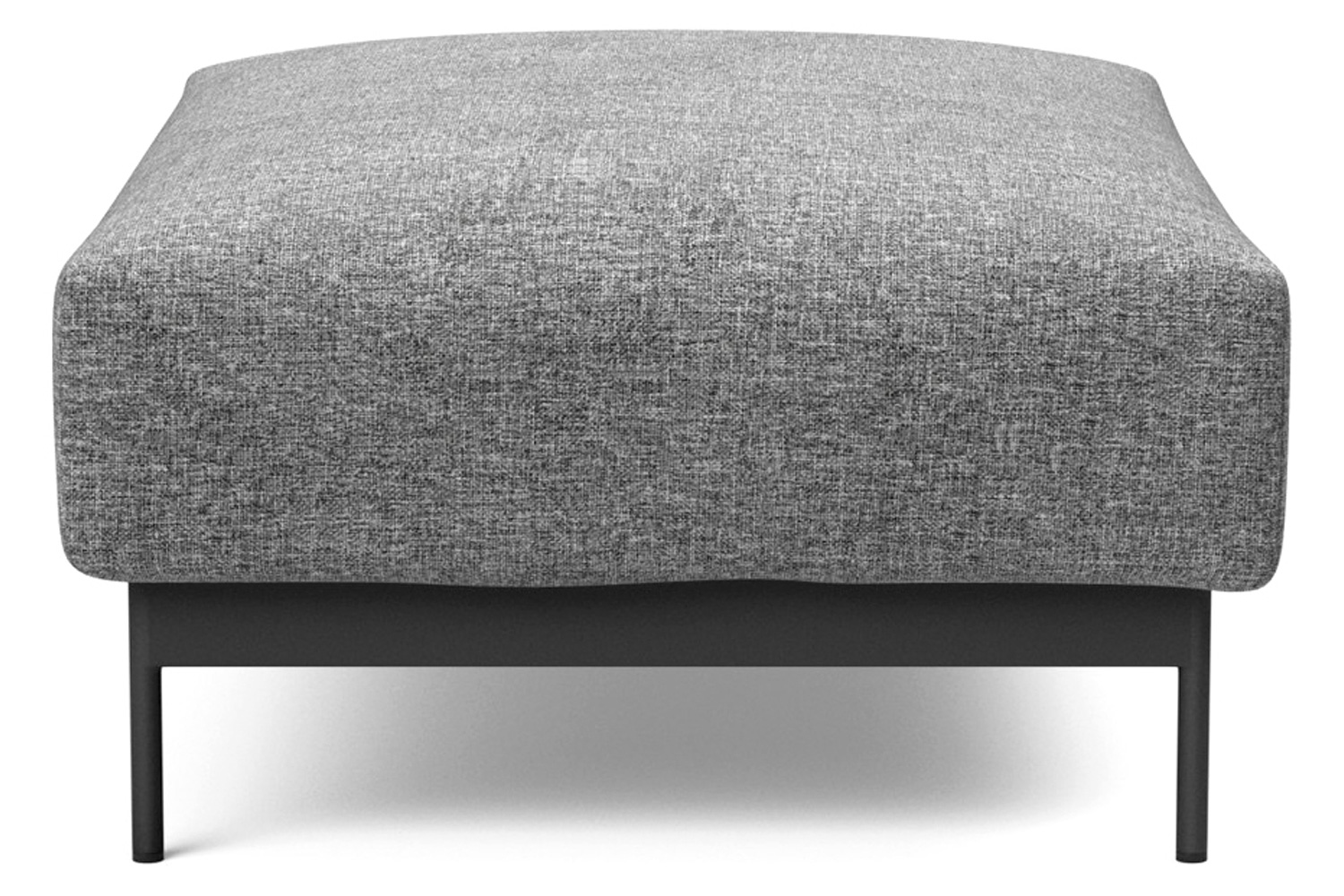 Innovation Living Malloy Ottoman - 563 Twist Charcoal