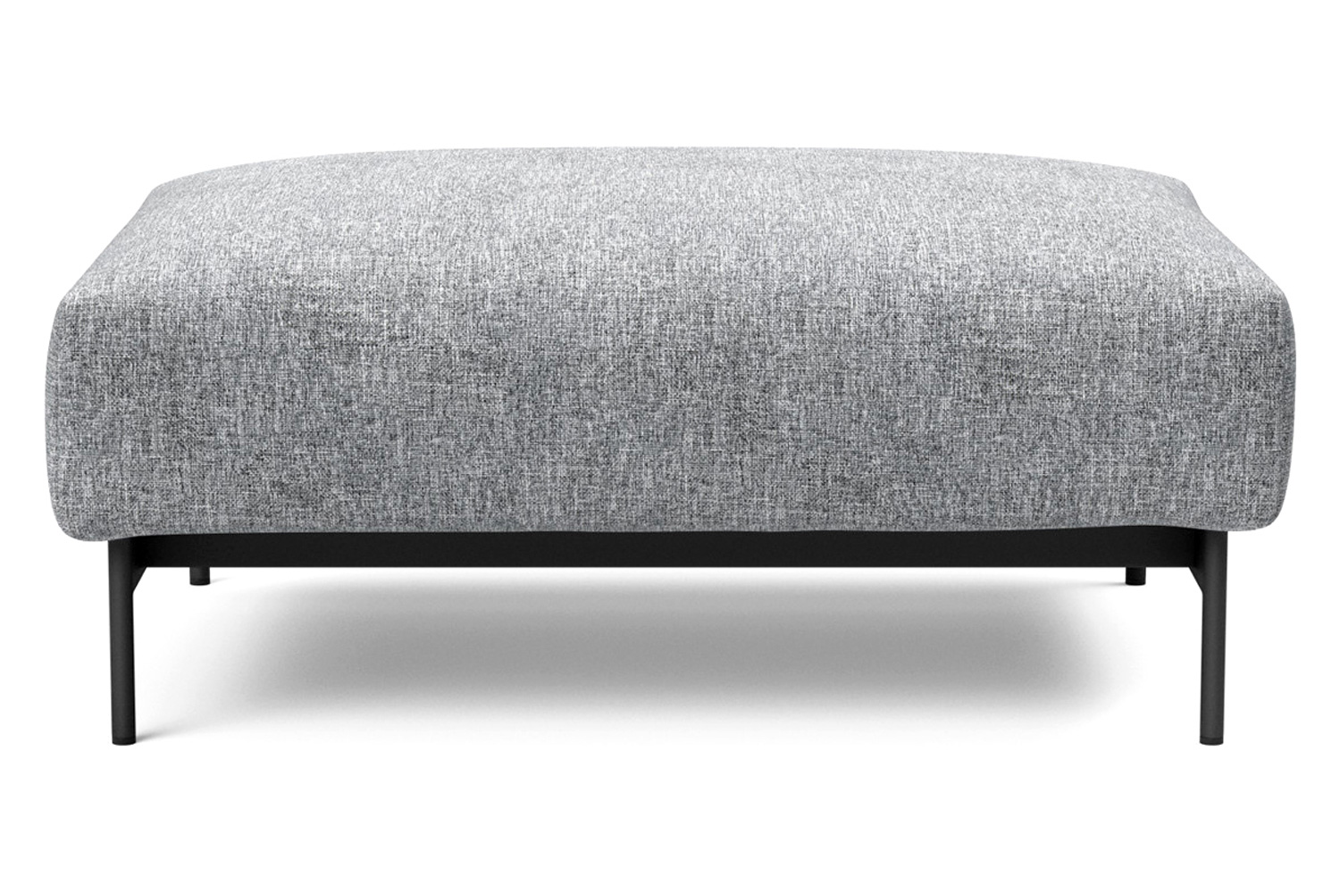Innovation Living Malloy Ottoman - 565 Twist Granite