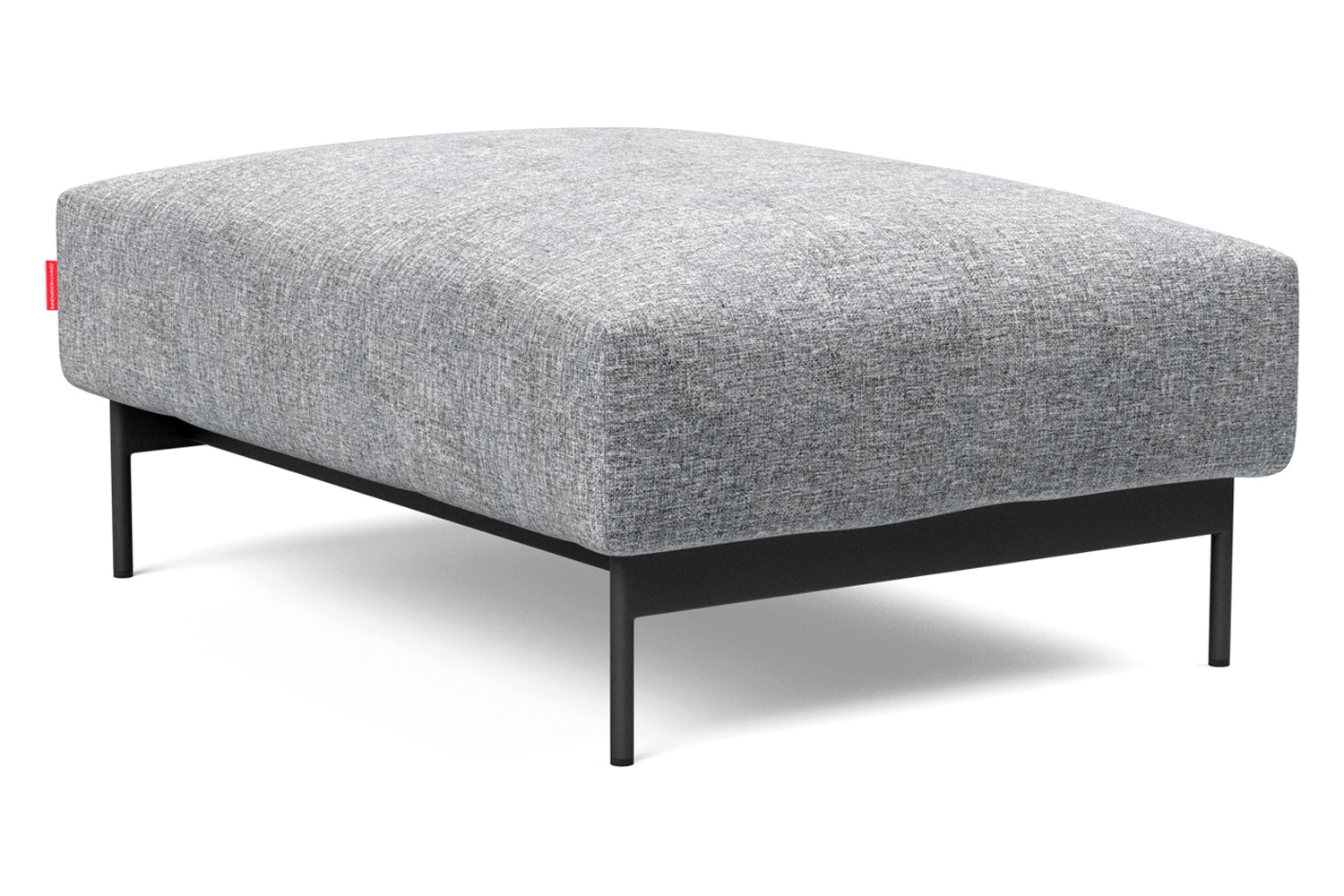 Innovation Living Malloy Ottoman - 565 Twist Granite