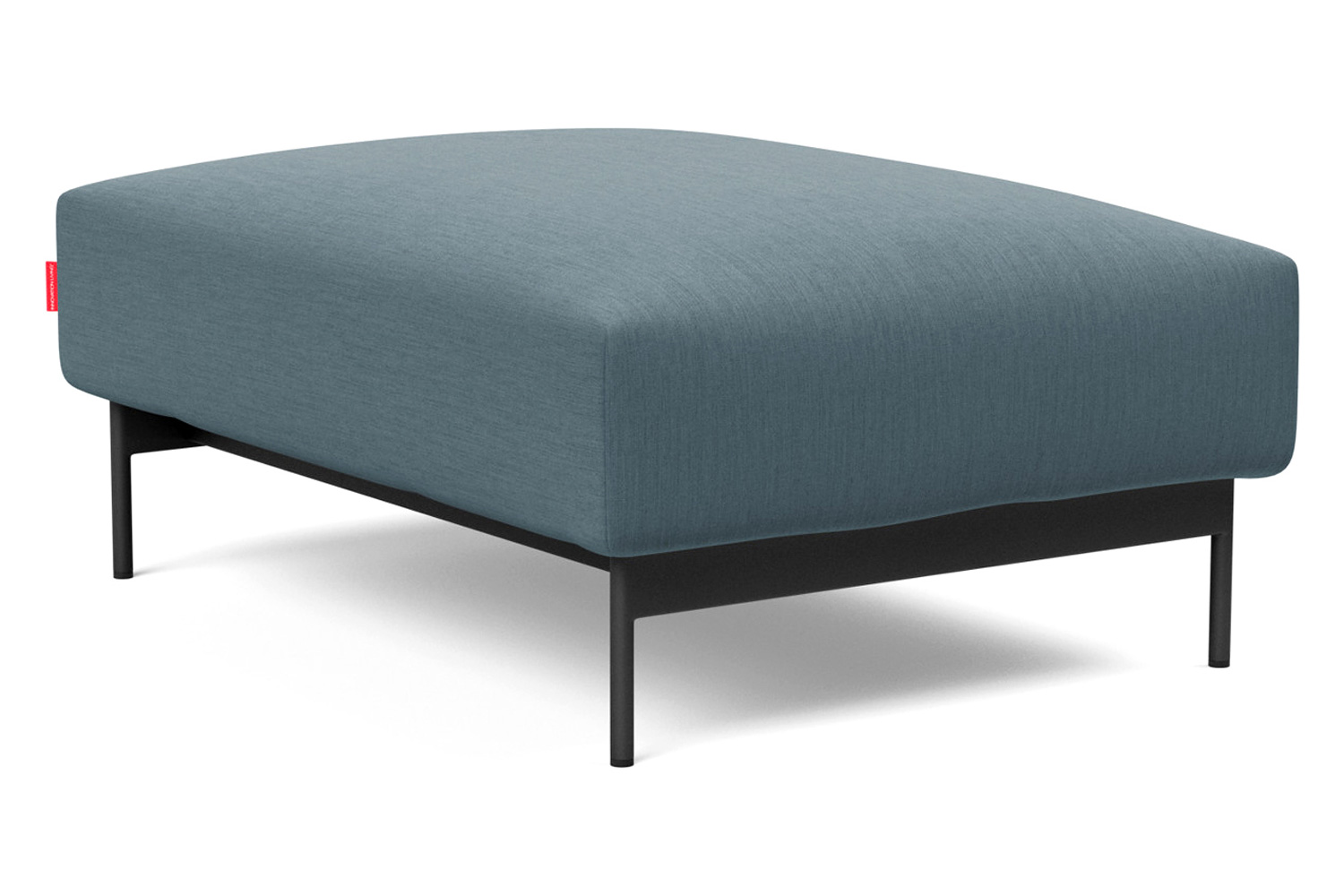 Innovation Living Malloy Ottoman - 573 Vivus Dusty Blue