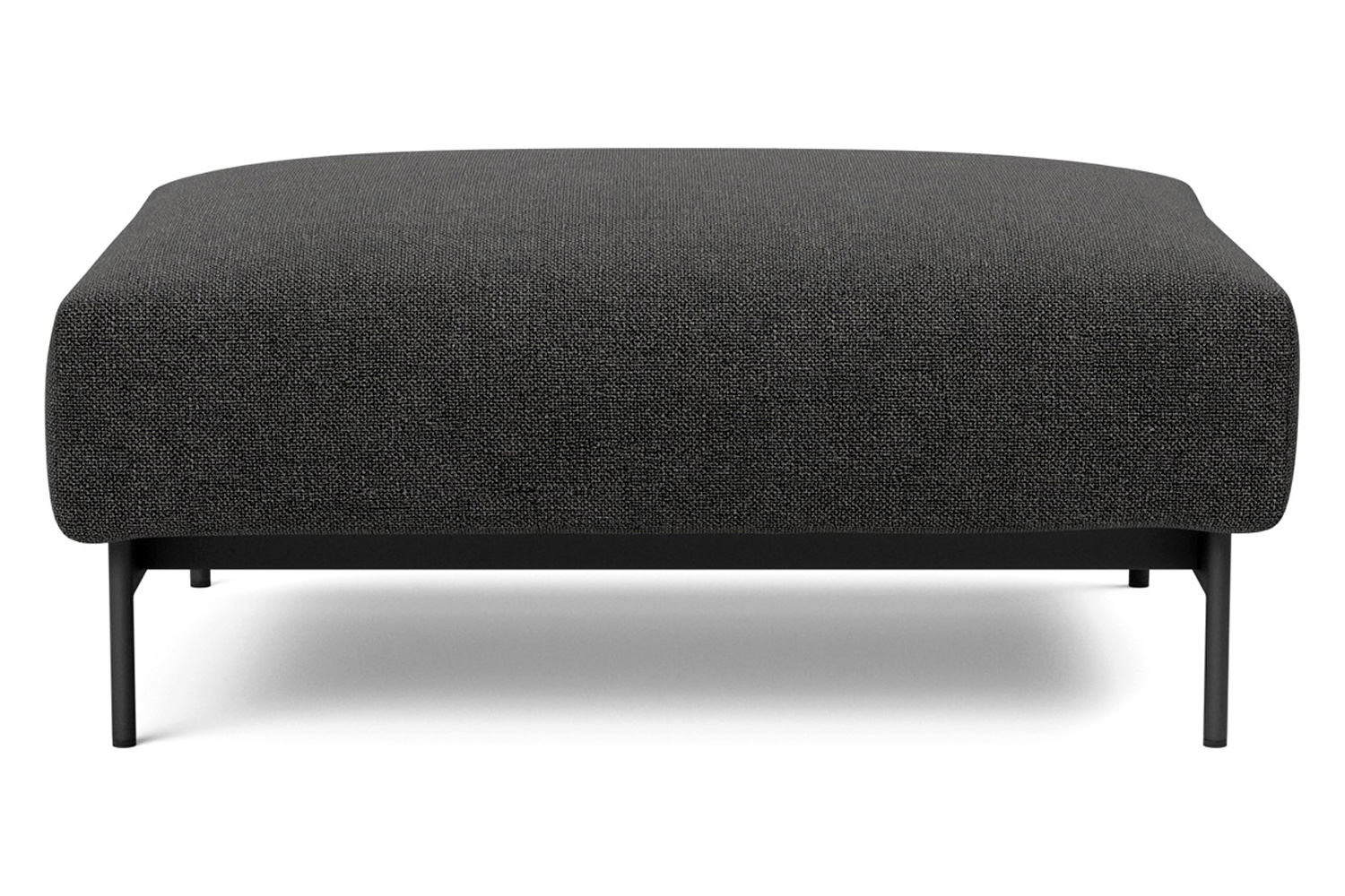 Innovation Living Malloy Ottoman - 577 Kenya Dark Gray