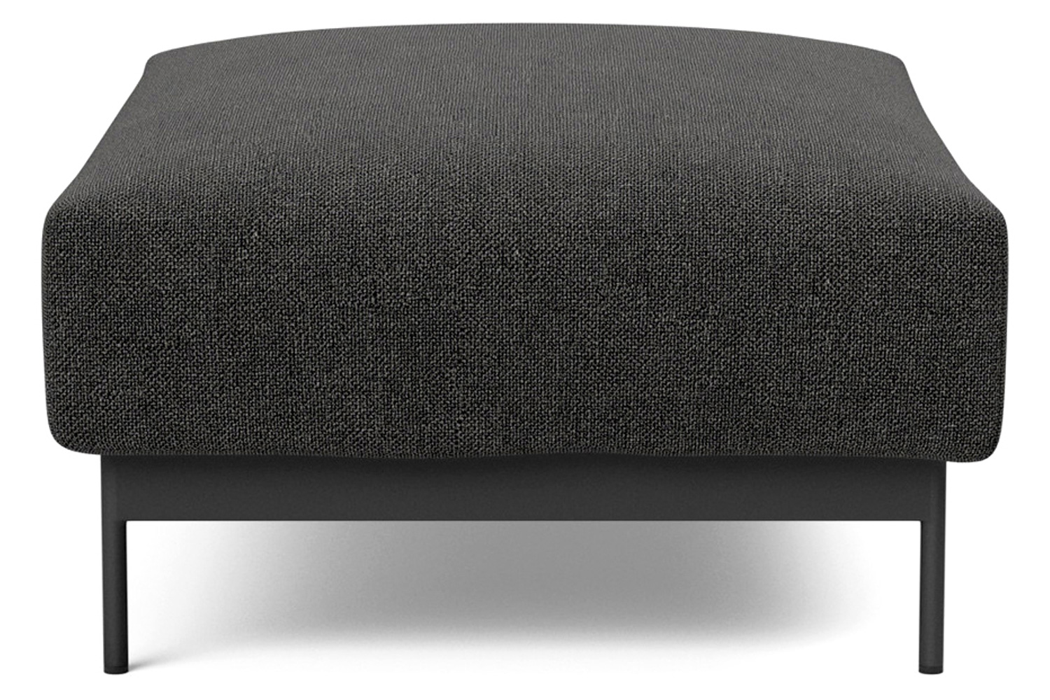 Innovation Living Malloy Ottoman - 577 Kenya Dark Gray