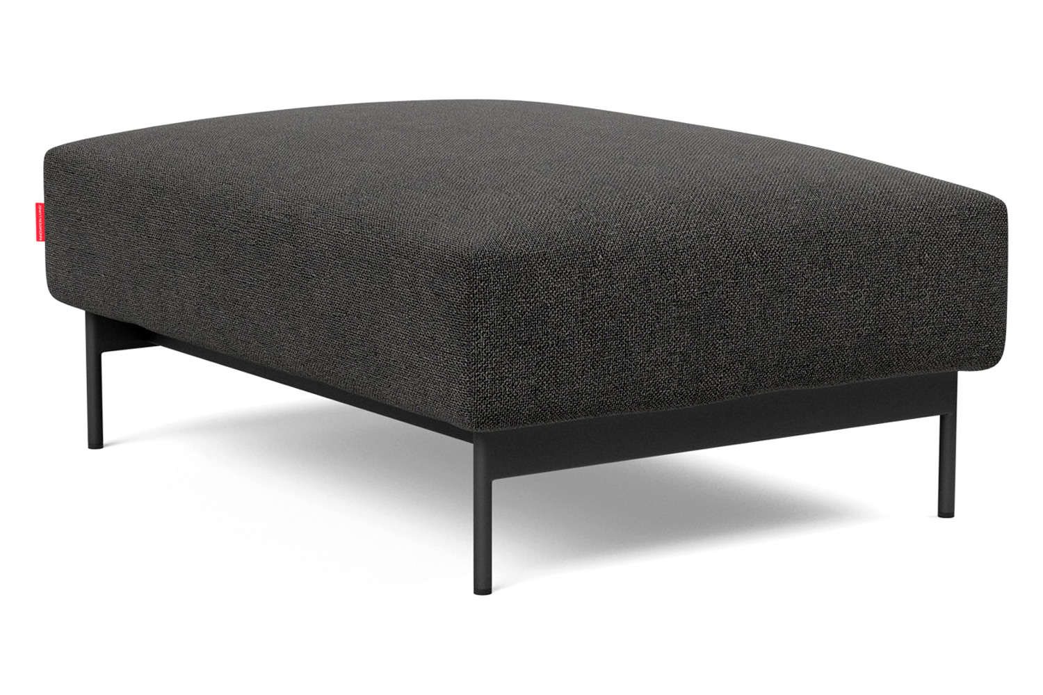 Innovation Living Malloy Ottoman - 577 Kenya Dark Gray