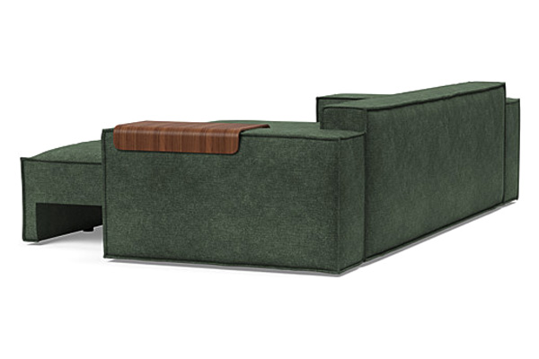 Innovation Living Newilla Sofa Bed with Wide Arms - 281 Avella Pine Green