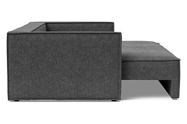 Innovation Living Newilla Sofa Bed with Slim Arms - 350 Taura Deep Grey
