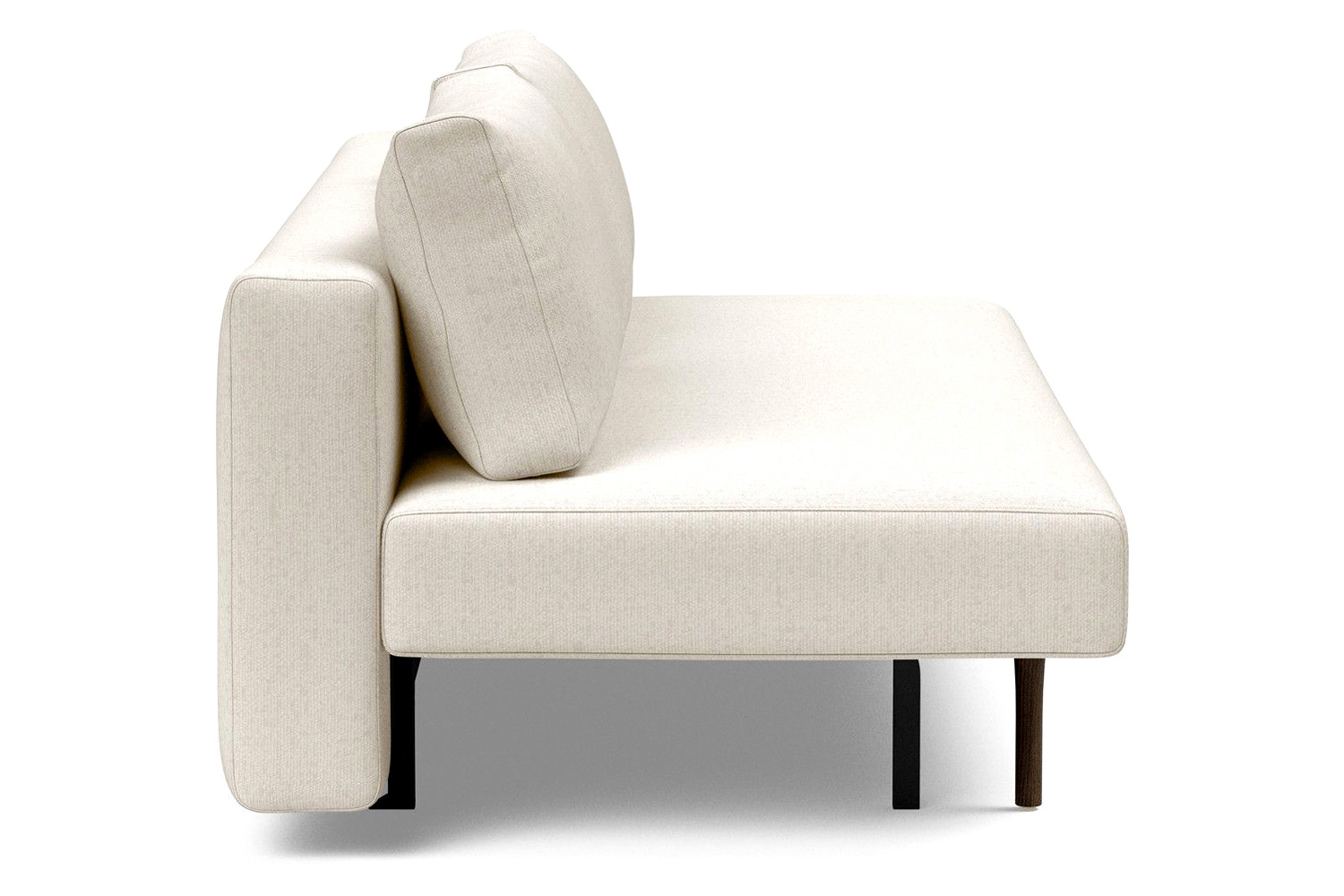 Innovation Living Conlix Sofa Bed Smoked Oak - 531 Bouclé Off White
