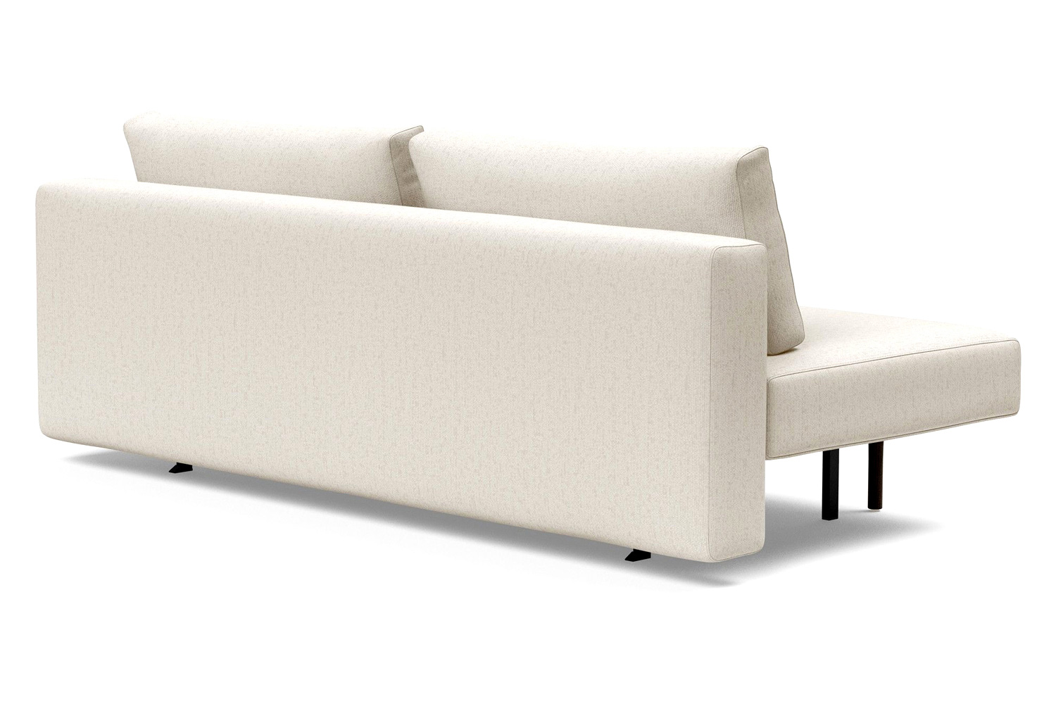 Innovation Living Conlix Sofa Bed Smoked Oak - 531 Bouclé Off White