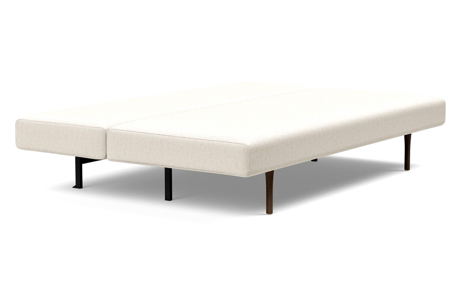 Innovation Living Conlix Sofa Bed Smoked Oak - 531 Bouclé Off White