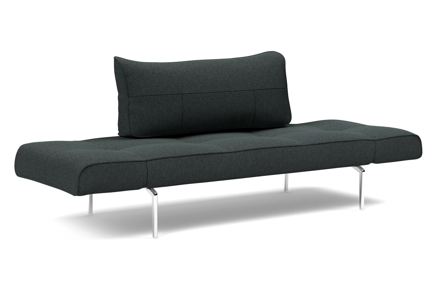 Innovation Living Zeal Straw Daybed - 534 Bouclé Black Raven
