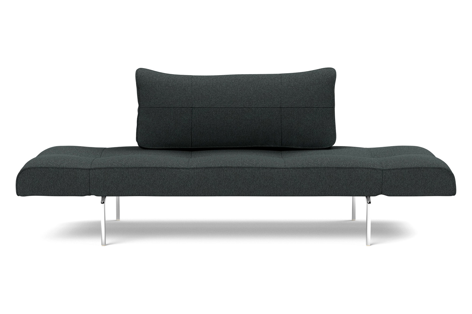 Innovation Living Zeal Straw Daybed - 534 Bouclé Black Raven
