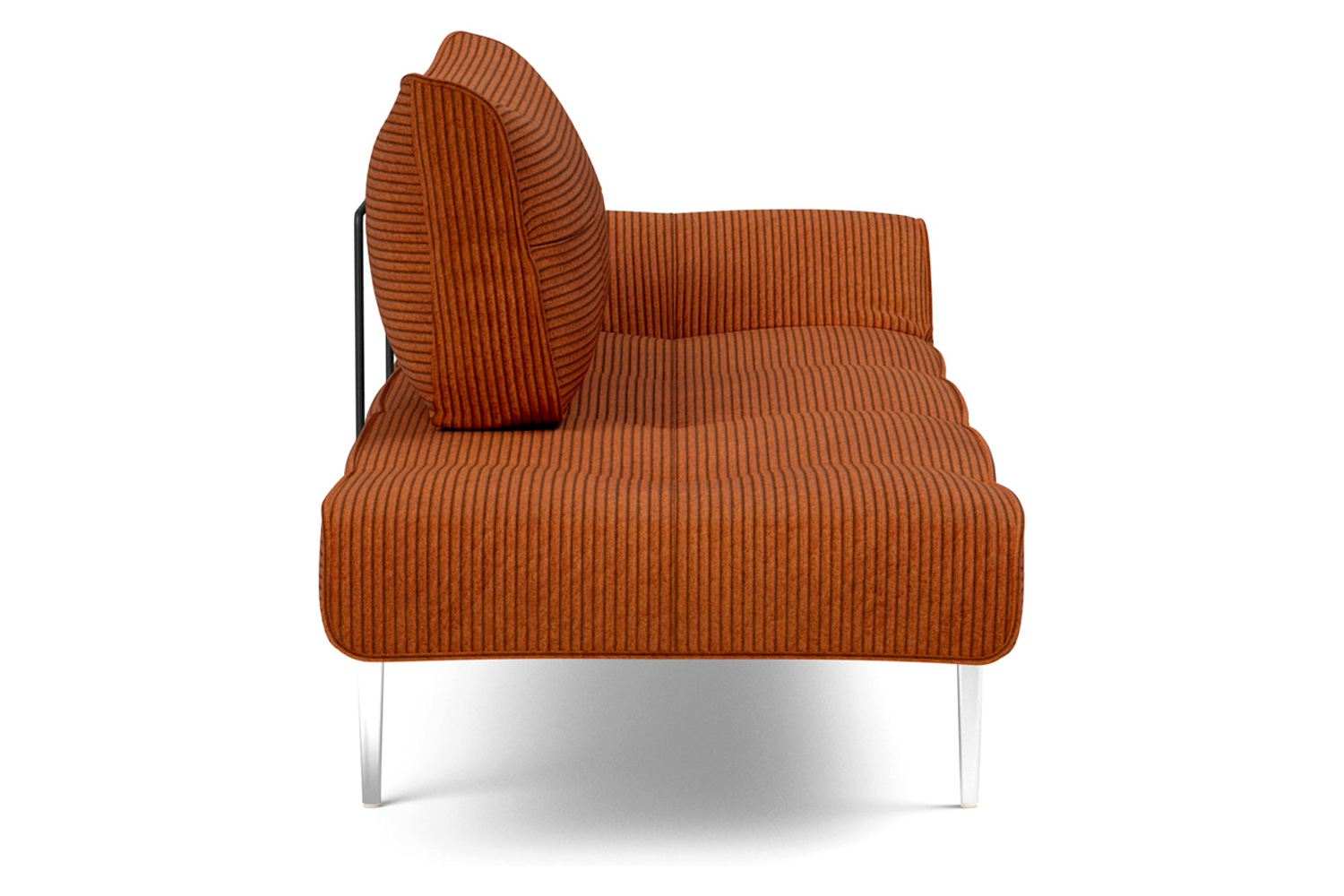 Innovation Living Zeal Straw Daybed - 595 Corduroy Burnt Orange