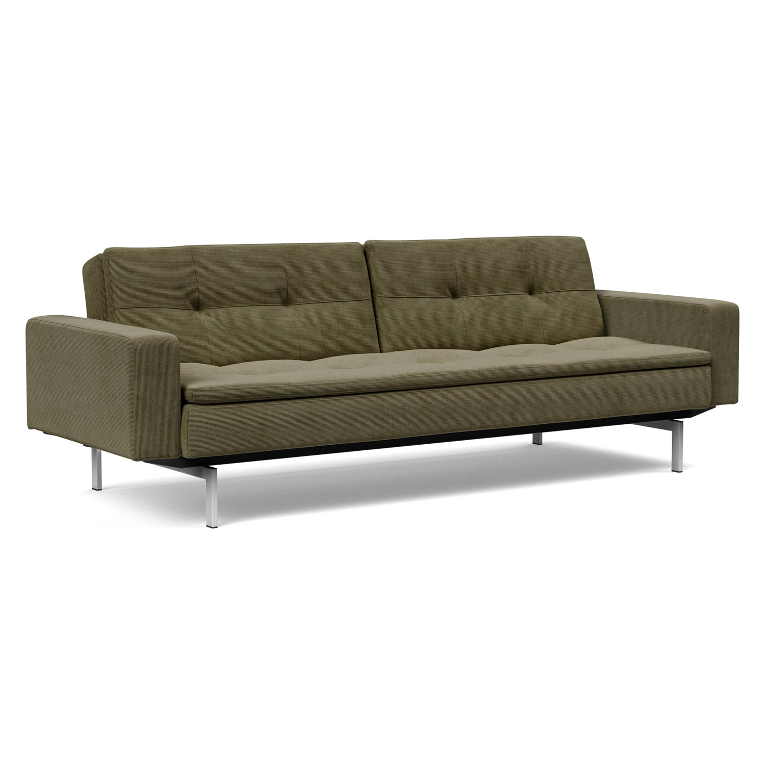 Innovation Living - Dublexo Stainless Steel Sofa Bed with Arms