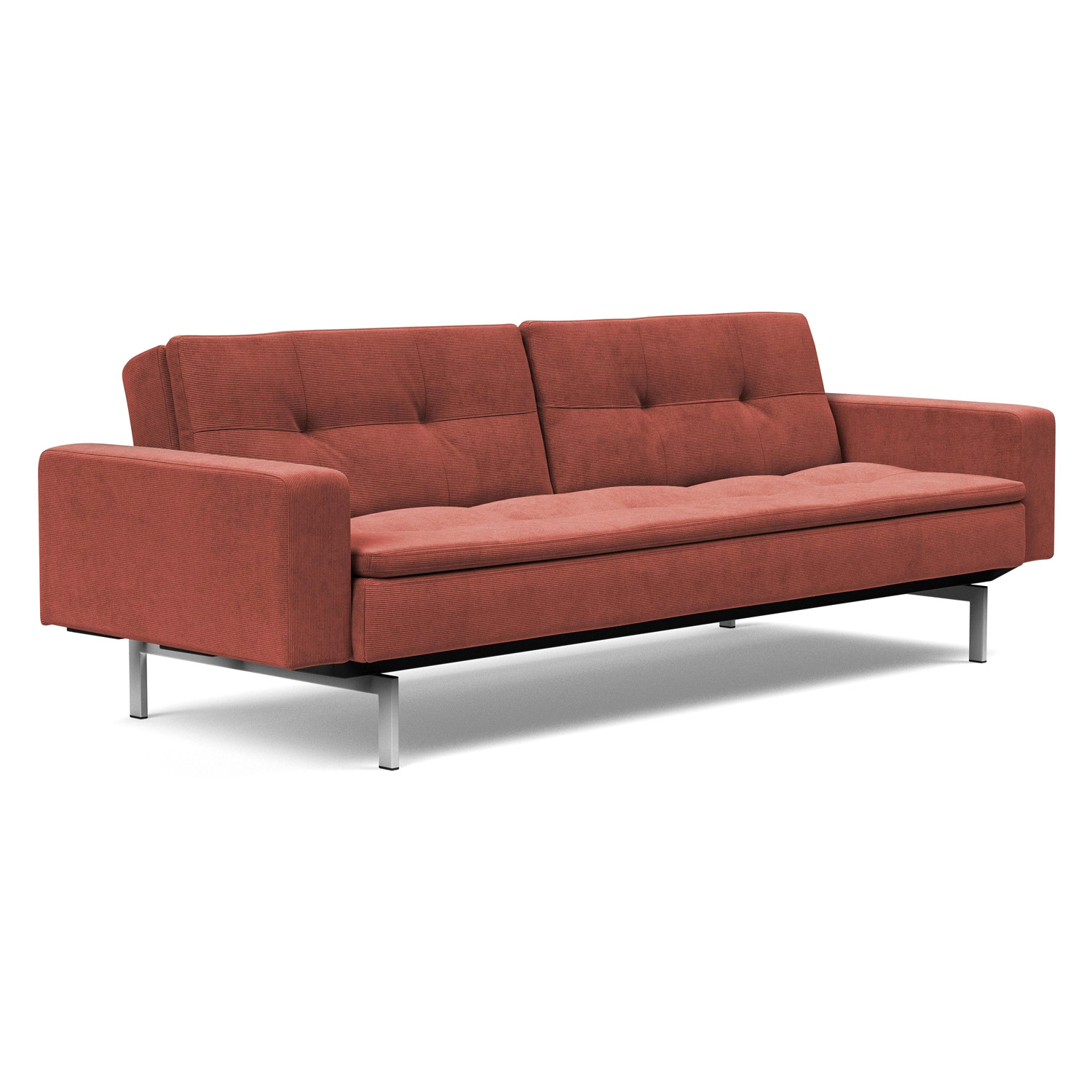Innovation Living - Dublexo Stainless Steel Sofa Bed with Arms