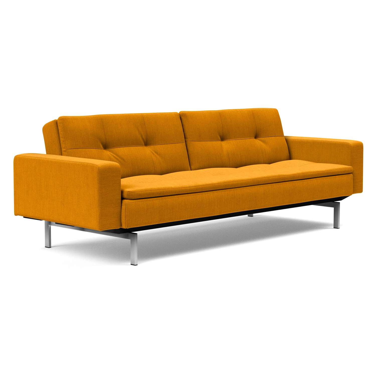 Innovation Living - Dublexo Stainless Steel Sofa Bed with Arms